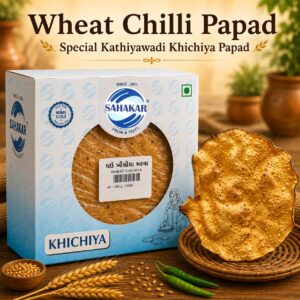 Wheat Chilli Papad