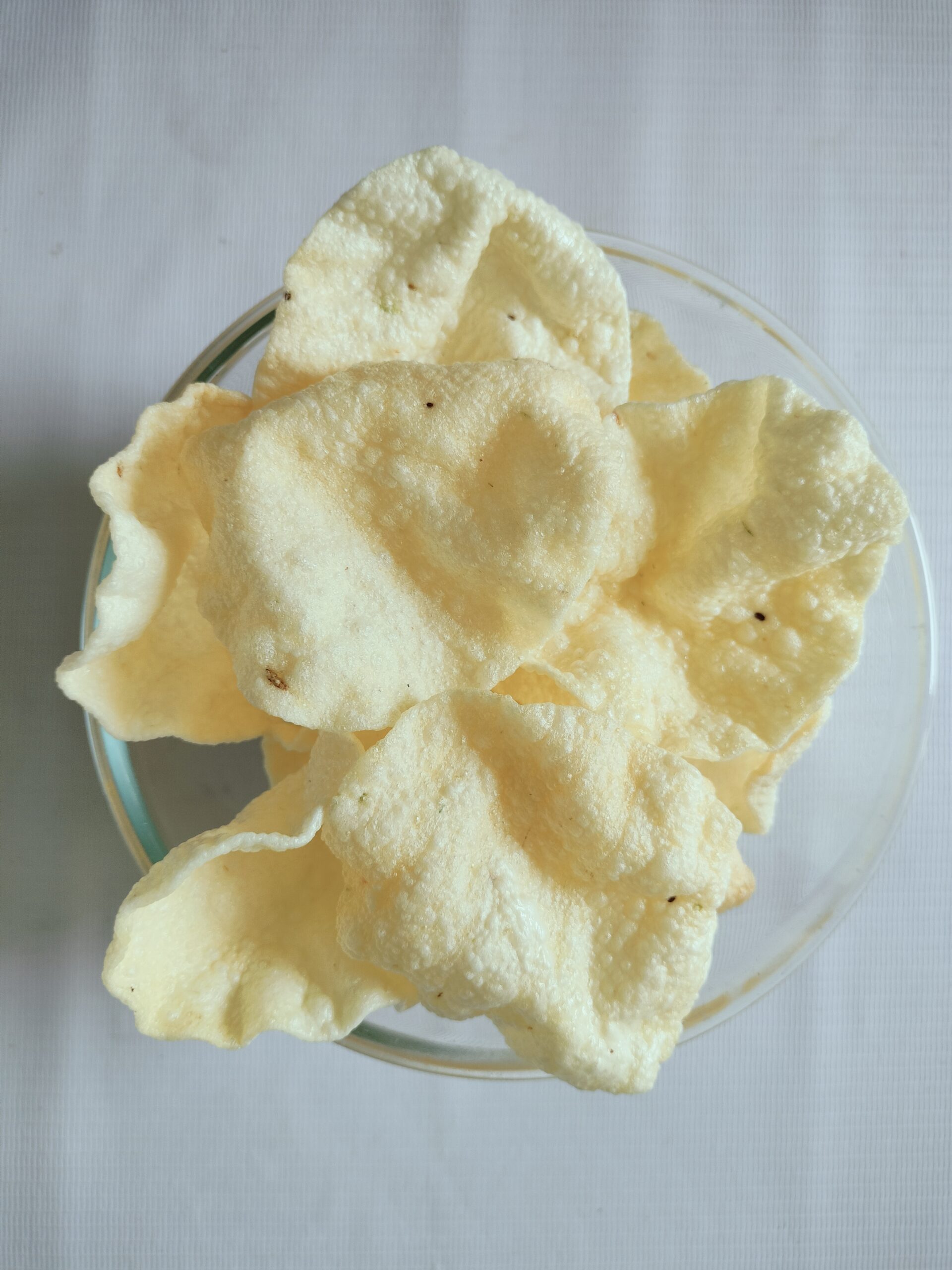 Coin Sized Rice Papad (500gm) - Image 4