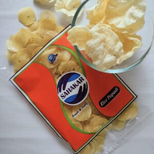 Coin Sized Rice Papad (500gm)