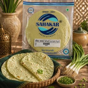 Green Garlic Papad (500gm)