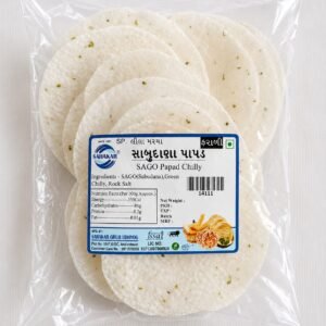 Sabudana Green Chilli Papad (1Kg)