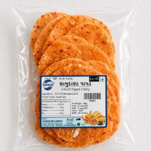 Sabudana Red Chilli Papad (1kg)