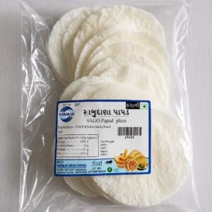 Sabudana Plain Papad (1kg)